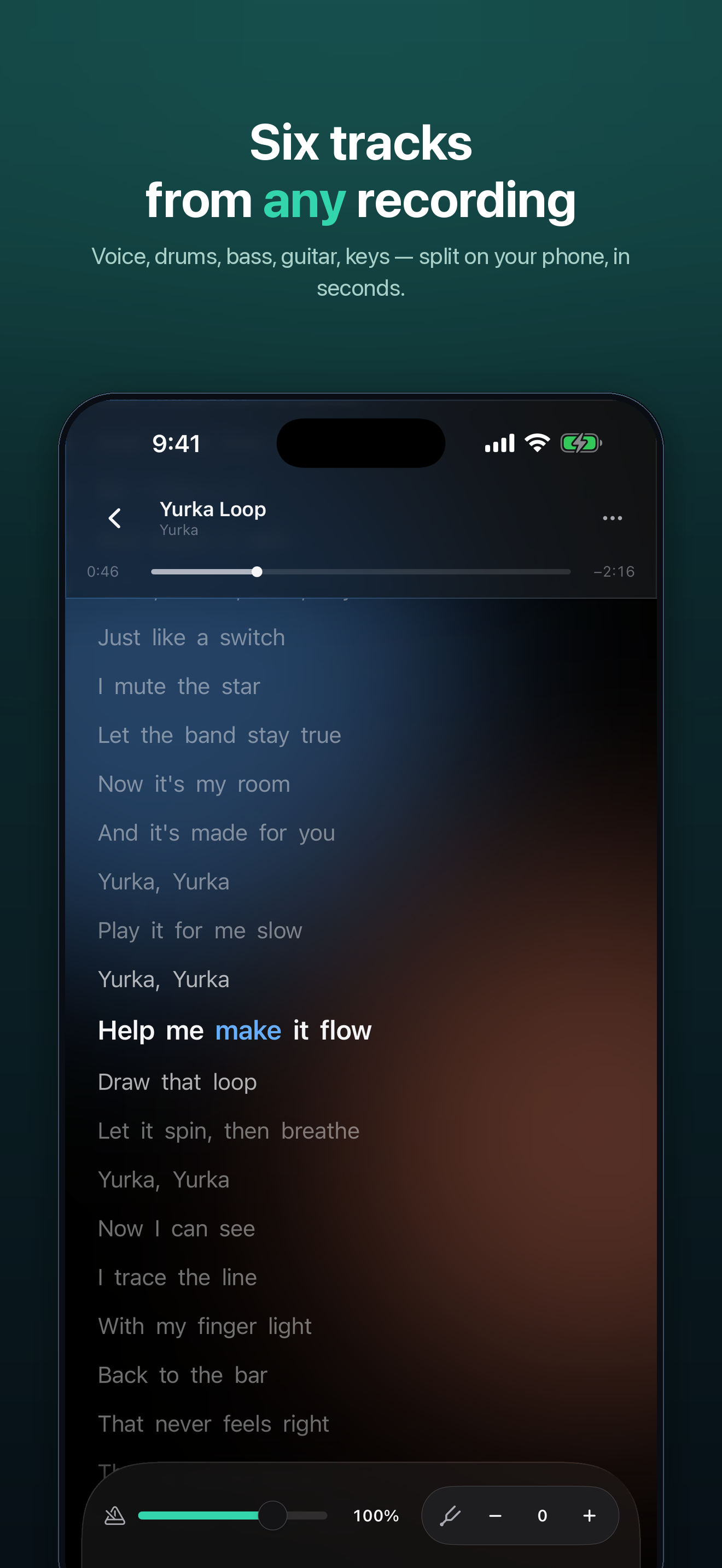 Sing any song you already own
